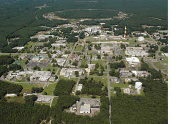 Aerial View of Brookhaven National Laboratory, Aerial view …